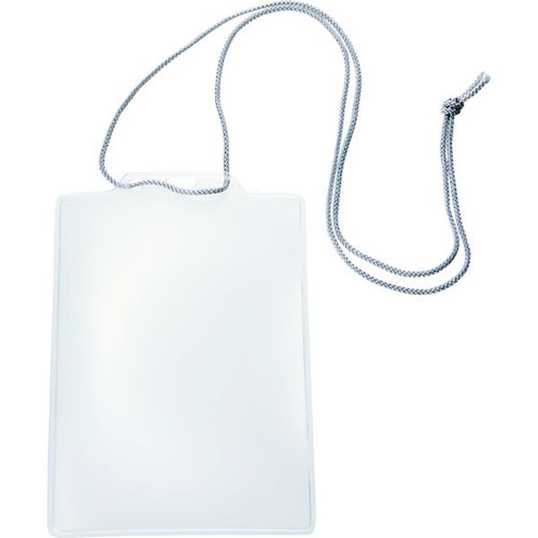 【メーカー在庫あり】 TNH10GY トラスコ中山(株) TRUSCO イベント用名札 ハガキサイズ グレー 10枚入 T..