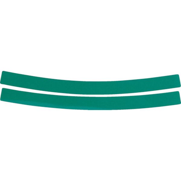 【メーカー在庫あり】 トラスコ中山(株) TRUSCO ヘルメット用反射シール 緑 10本入 TR260GN HD店