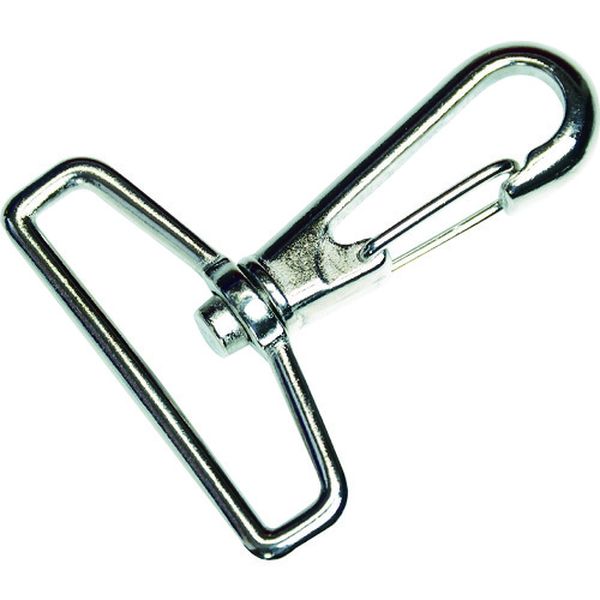 ・簡単にPPベルトをしっかり結束できる専用金具です。・PPベルト専用金具。・引掛用フック。・厚さ(mm)：4・最大使用荷重(kg)：20・適合幅(mm)：40・寸法(mm)C：4・寸法(mm)E：8・寸法(mm)D：7・寸法(mm)B：57・横(mm)：40・適合ベルト幅(mm)：40・縦(mm)：57・寸法(mm)A：40・亜鉛ダイキャスト・表面処理:ニッケルメッキ仕上げ・組み合わせるPPベルトと金具のうち最も低い最大使用荷重の値が組み合わせ後の使用荷重になります。・生産国 日本・JANコード 4989999433463・質量 21g・コード：799-3706 ・品目：TSIH40TSIH-40楽天 HD店　