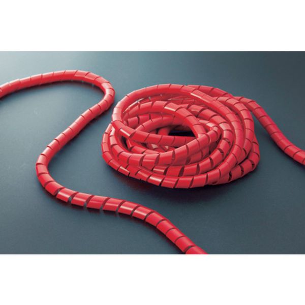 【メーカー在庫あり】 トラスコ中山(株) TRUSCO スパイラルチューブ10m 結束径9.0〜32.0 赤 TSP12R HD店
