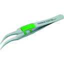 【メーカー在庫あり】 TSP215 トラスコ中山(株) TRUSCO ラバーグリップ付ステンレスピンセット 115mm 先細鷲型 TSP-215 HD店