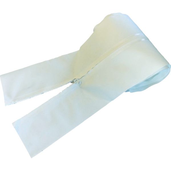 ・ビニール間仕切りの場所で簡単に出入り口の取り付けが可能となり、両面ファスナーで開閉が簡単です。・下地は耐候性のあるターポリン生地(防炎)を使用し、長期間の使用が可能です。・間仕切りシート使用時の簡易出入り口として。・色：白・長さ(m)：1.87・厚さ(mm)：0.3・幅(mm)：200・ファスナー長(mm)：1800・厚さ：0.3mm・ポリエステル基布(塩化ビニールコーティング)・取り付けには両面テープが必要です。取り付け用推奨テープ：3M　BR12 25×10m巻・生産国 日本・JANコード 4989999382402・質量 230g・コード：765-4481 ・品目：TTPFTTPF楽天 HD店　