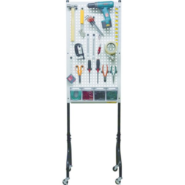 【メーカー在庫あり】 TUR1C トラスコ中山(株) TRUSCO ライトパンチングパネル パネリーナ キャスター..