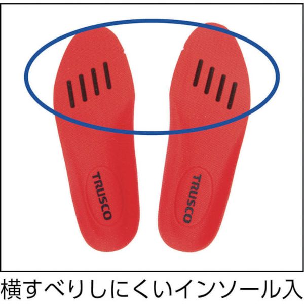 【メーカー在庫あり】 トラスコ中山(株) TRUSCO 軽量スニーカー T-Lightop 21.5cm グレー TYM-215GY HD