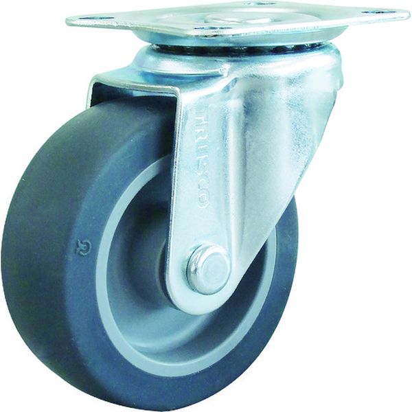 【メーカー在庫あり】 TYSEL75 トラスコ中山(株) TRUSCO キャスター TYSシリーズ 自在 エラストマー車75mm TYSEL-75 HD店