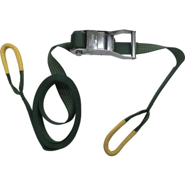 【メーカー在庫あり】 V50RD (株)ユタカメイク ユタカメイク ベルト荷締機コブラ 50mm×5m×1m シボリ縫..