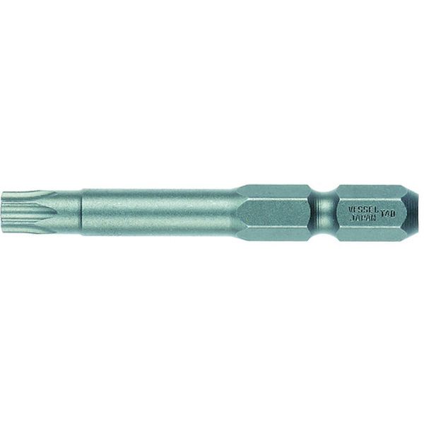 ・自動車関連で多く使われるトルクス［［R下］］ねじ専用ビットです。・刃先：T40・全長(mm)：65・シャンク径(mm)：8・呼称：V5・生産国 日本・JANコード 4907587062901・質量 23g・コード：371-5493 ・品目：V5T4065V5T4065楽天 HD店　