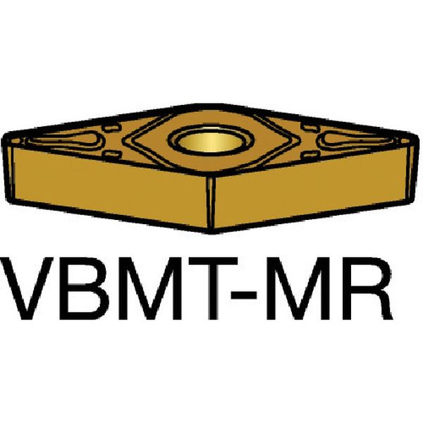 【メーカー在庫あり】 サンドビック(株)コロマントカンパ サンドビック コロターン107 旋削用ポジ・チップ 2015 COAT 10個入り VBMT HD