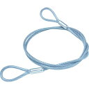 【メーカー在庫あり】 Y61 鉄製カットワイヤー 透明PVCコーティング 3(4.3)X545mm (1本=1PK) Y-61 HD店