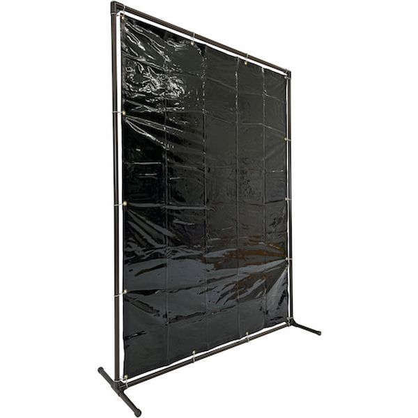 【メーカー在庫あり】 トラスコ中山(株) TRUSCO 溶接遮光フェンス 2015型単体 固定足 深緑 YF2015K-DG HD