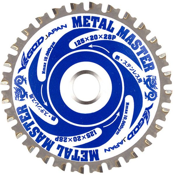 【メーカー在庫あり】 山真製鋸(株) YAMASIN メタルマスター鉄工用 YSD125MM HD店