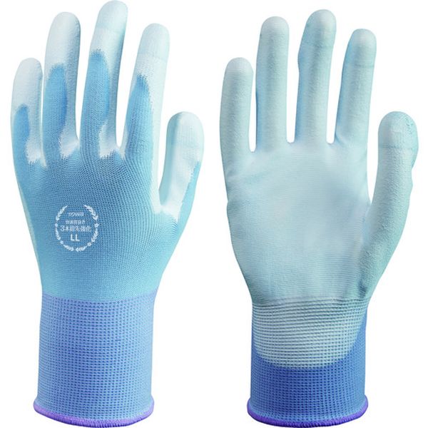 【メーカー在庫あり】 857LL (株)東和コーポレーション トワロン ウレタン背抜き手袋 快適背抜き3本指先強化 LL 857-LL HD店