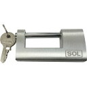 【メーカー在庫あり】 570080SD 清水(株) SOL No.5700 アルミ倉庫錠 同一鍵定番 80mm 5700-80 HD店