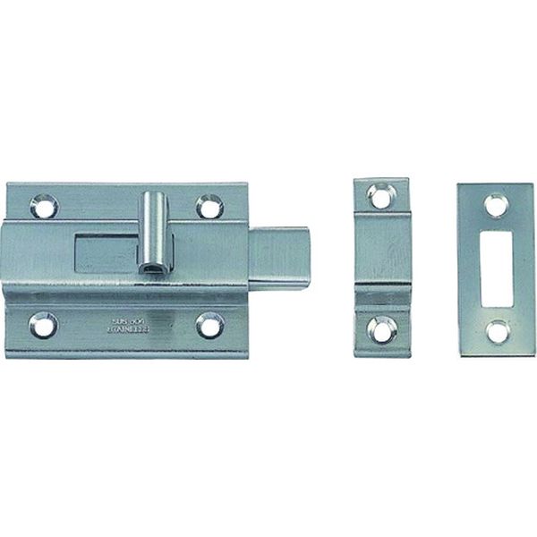 【メーカー在庫あり】 (株)MARUKI MK ステンレス 3000＃角ラッチ 小 (38mm) HL HSK3000070 HD店