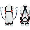 【メーカー在庫あり】 TFHWRL トラスコ中山(株) TRUSCO フルハーネス 伸縮性ランヤード2本セット サイズL TFHWR-L HD店(4)