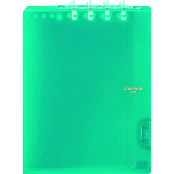 【メーカー在庫あり】 9955TYMI (株)キングジム キングジム 二つ折りリングノートコンパックノートB5 ..