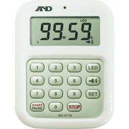 【メーカー在庫あり】 A＆D 大音量デジタルタイマー(100分形デジタルタイマー) AD-5716 AD-5716 HD店