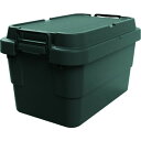 【メーカー在庫あり】 BLKCF50 トラスコ中山(株) TRUSCO トランクカーゴ フラット天板仕様 50L 黒 BLKCF-50 HD店
