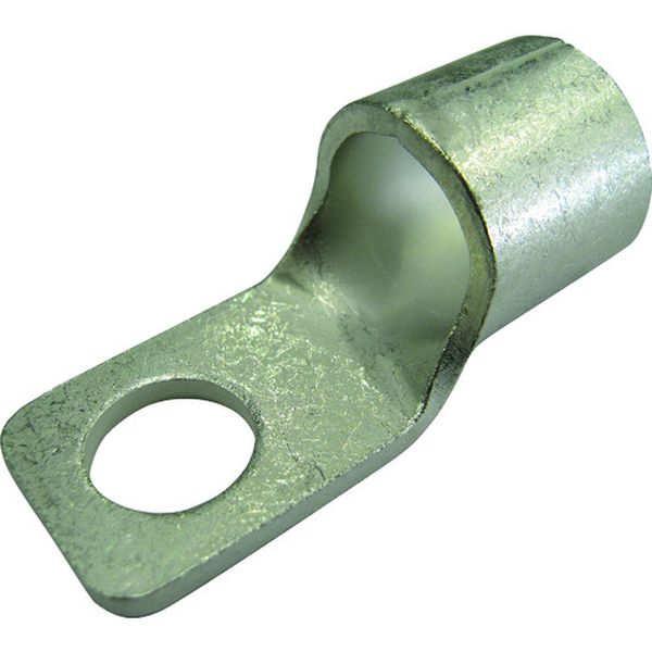 ・接触面(舌部)が丸く、ねじ固定用の取り付け穴がある裸圧着端子です。・軟銅のより線の接続に。・電線抱合範囲 より線(［［MM2］］)：96.3〜117.2・電線抱合範囲 AWG：4/0・外径寸法(mm)：22・スタッド径(mm)：8.4・全...