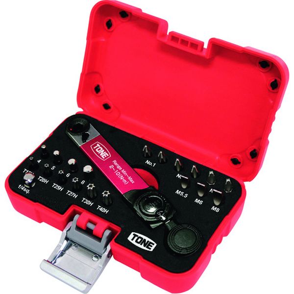 【メーカー在庫あり】 TONE(株) TONE トルクスビットラチェットセット TBS20 HD店