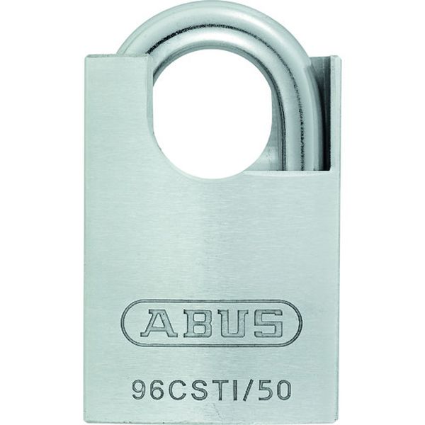  ABUS シャックルガード付シリンダー南京錠 96CSTI/50 TITALIUM HD店