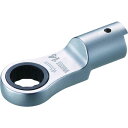 【メーカー在庫あり】 12DRM13 トルクレンチ用交換ヘッド 差替式トルクレンチ用ラチェットめがねヘッド 全長68.3mm 12DRM-13 HD店