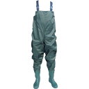 【メーカー在庫あり】 2076LL 富士手袋工業(株) 富士手袋 ナイロン胴付水中長靴モスグリーン 2076-LL HD店