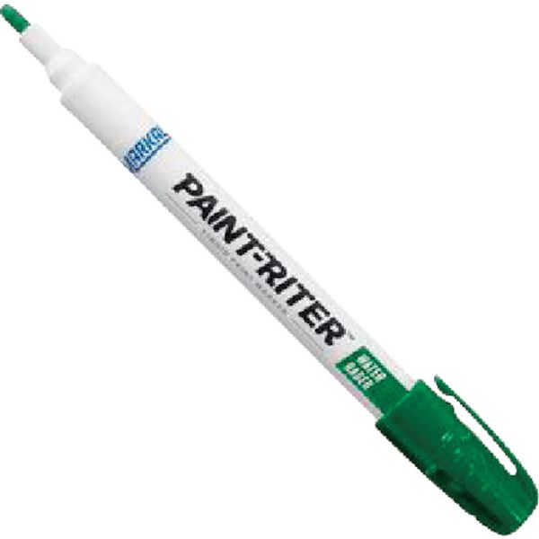 【メーカー在庫あり】 LA-CO社 Markal 工業用水性マーカー PAINT-RITER 緑 97406 HD店