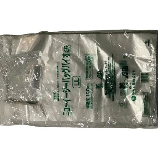 【メーカー在庫あり】 福助工業(株) 福助 ニューイージーバッグバイオ25 LL 半透明 0364320 HD店