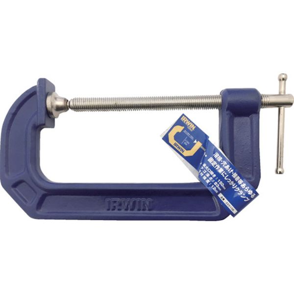 【メーカー在庫あり】 スタンレーブラック・アンド・デッカー IRWIN C型クランプ(シャコ万力)150mm×87mm 225106 HD店