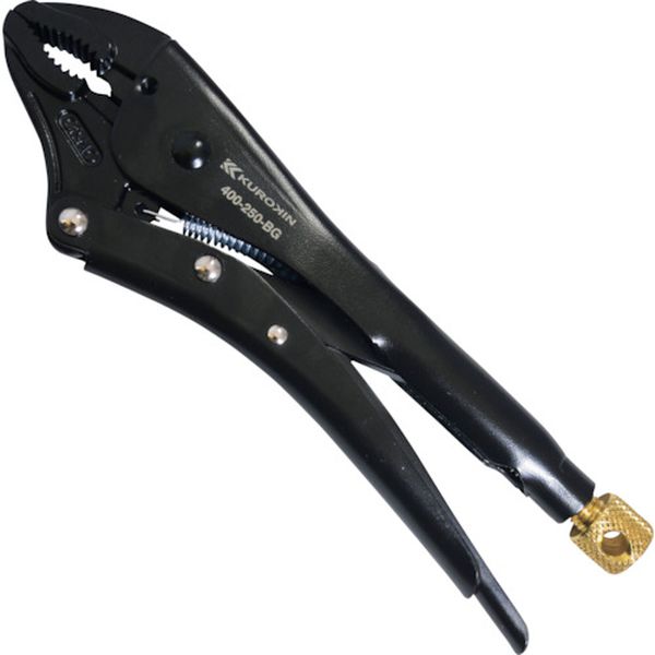 【メーカー在庫あり】 400250BG フジ矢(株) フジ矢 ロッキングプライヤー(黒金) 400-250-BG HD店