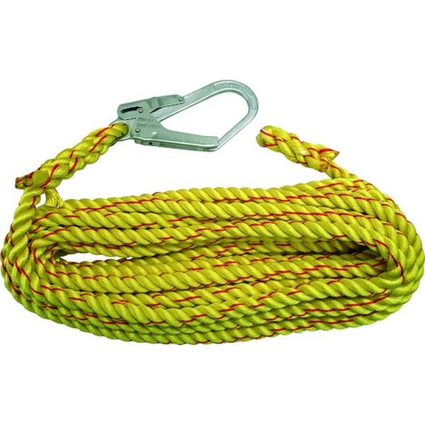 【メーカー在庫あり】 まつうら工業 まつうら ニューテトロン親綱(垂直用) 16mmΦ×20m 片側フック付 NEW-TETORON-1620 HD店