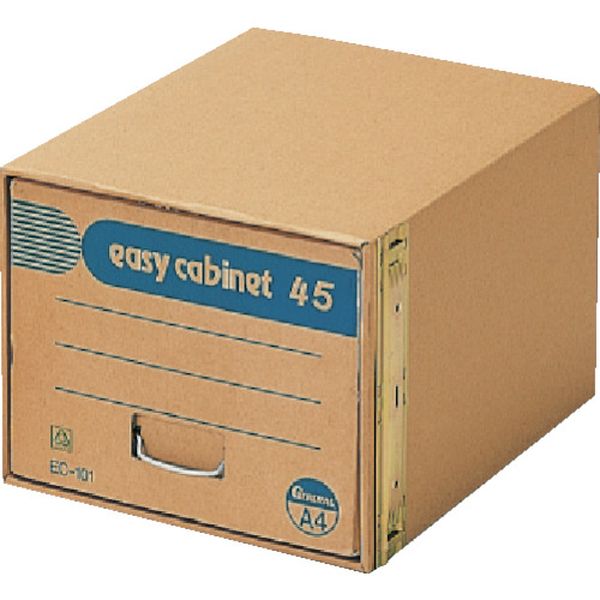 【メーカー在庫あり】 EC101 ゼネラルサプライ(株) ゼネラル イージーキャビネット 45 A4 EC-101 HD店