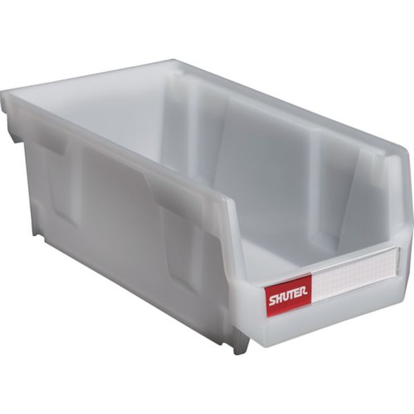 【メーカー在庫あり】 HB220WT シューター社 SHUTER スタッキングコンテナ 0.8L 白半透明 HB-220WT HD店