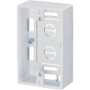 【メーカー在庫あり】 MSB1W 未来工業(株) 未来 モール用スイッチボックス1ヶ用 MSB-1W HD店