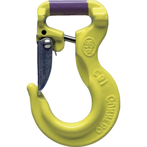 ・ソフトスリングに簡単に取り付け、取り外しできるスリングフックです。・チョーク吊りの際、クレーンからソフトスリングを外して目通しする必要がなくワンタッチで作業が可能となります。・ソフトスリングでの玉掛け作業用フックに。・基本使用荷重(t)：...