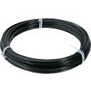 【メーカー在庫あり】 TCW32BK カラー針金 ビニール被覆タイプ ブラック黒 #10 線径3.2mm 1kg TCW-32BK HD店