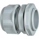 【メーカー在庫あり】 トラスコ中山(株) TRUSCO ナイロンケーブルグランド 適合ケーブル4~8mm グレー 10個入り TG3808GY HD店