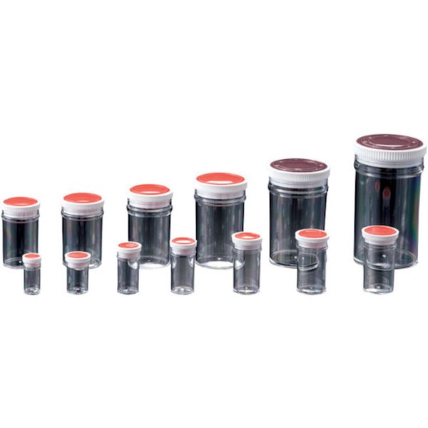 (株)サンプラテック サンプラ スチロール容器A型(押蓋式) 10mL (100個入) 02187C HD店