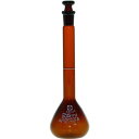 【メーカー在庫あり】 02610025 柴田科学(株) SIBATA メスフラスコ カスタムA 茶褐色 25mL 026100-25 HD店