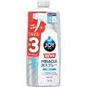 【メーカー在庫あり】 ジョイ W除菌 ミラクル泡スプレー 食器用洗剤 微香 詰め替え 約3回分(63 ...