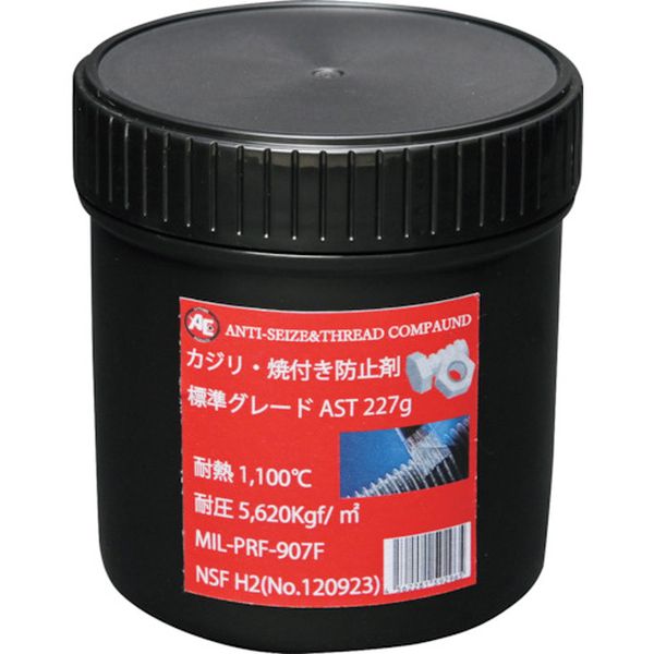 ・超高温下で使用可能な他特殊添加剤を配合したペースト状の製品で、高圧(最大5620kgf/［［CM2］］)によるかじり付きや、高温 による焼付きを防止します。・ガス、化学薬品、腐食性蒸気に不活性で電触防止効果に優れます。・特に耐腐食性が要求される極めて悪環境下での使用に適応しています。・優れた熱分散耐熱性・耐腐食性 です。・高温環境下で使用後の分解が容易になります。・ステンレス、チタニウム、マグネシウムなどのかじり防止をします。・強酸、強アルカリ、蒸気、不凍液、塩水、イオン化水などに優れた耐性です。・錆、腐食、焼き付き、かじりが問題となる高温箇所のボルトナットに。・蒸気配管部、熱交換器、蒸気タービン、ボイラーなど高温高圧部ボルトナットに。・サイドシム板、アンカピン、バックプレート、クラッチスプレイン、触媒固定ボルトに。・排気酸素センサーねじ部、点火プラグねじ部などに。・色：銅・使用温度範囲(℃)：-54〜1100・容量(g)：227・使用温度範囲：-54〜1110℃・原液・トルク係数：K Factor 0.13・摩擦係数:0.17＠71℃・比重：1.2・主成分：鉱油・高速ベアリングには使用できません。・生産国 アメリカ・JANコード 4562281592965・質量 227g・コード：322-2631 ・品目：09310931楽天 HD店