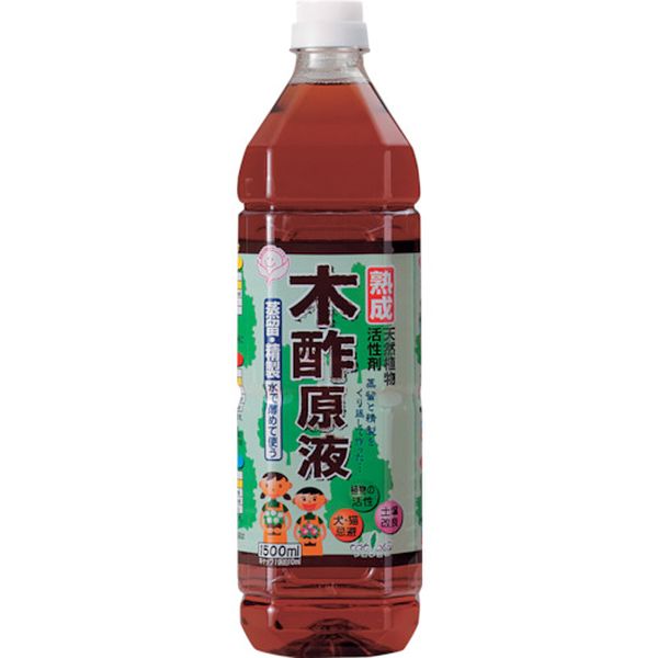 【メーカー在庫あり】 中島商事(株) トヨチュー 熟成 木酢原液1.5L 113724 HD店