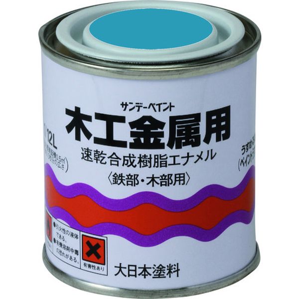 【メーカー在庫あり】 サンデーペイント(株) サンデーペイント 木工金属用 白 80M 23991 HD店