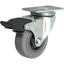 【メーカー在庫あり】 TP302001PLYFLB SAMSONG SAMSONG プレート式軽荷重用キャスター 自在ストッパー付き 50mm TP3020-01-PLY-FLB HD店(4)