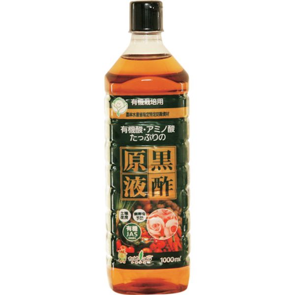 中島商事(株) トヨチュー 黒酢原液 1000ml 333542 HD店