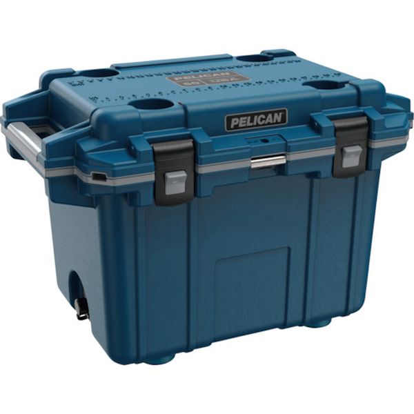 【メーカー在庫あり】 50Q1PACBLUGRY PELICAN PELICAN 50QT エリートクーラー パシフィックブルーXグレー 50Q-1-PACBLUGRY HD店