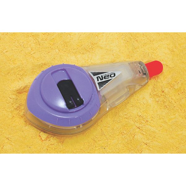 【メーカー在庫あり】 シンワ測定(株) シンワ ハンディチョークラインNeo 手巻 細糸 ラベンダーパープ..