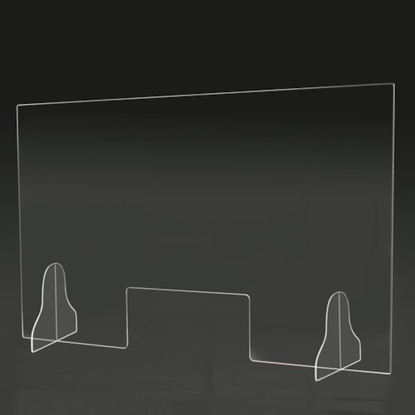 【メーカー在庫あり】 APL (株)マグエックス マグエックス 卓上アクリルパーテーション 窓付 900×600 A..