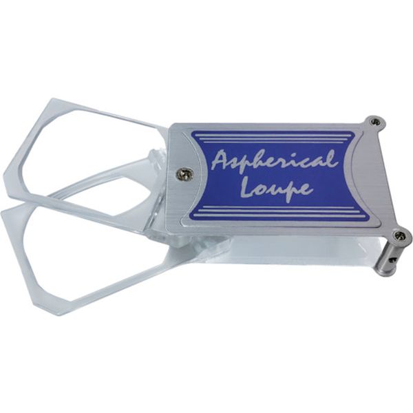 【メーカー在庫あり】 ASP02 (株)京葉光器 リーフ アスフェリカルルーペ 長方型 ASP-02 HD店
